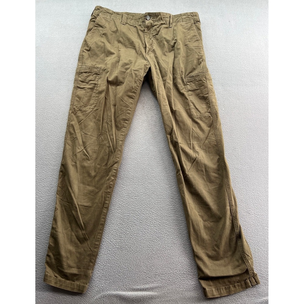 Vince Pants Mens Sz 36x34 Khaki Cargo Pants Straight Leg Casual Utility Outdoor